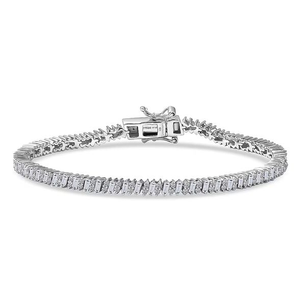 LUXURIANT SI-GH Labor Diamant 18,5cm Armband - 3,46 ct.