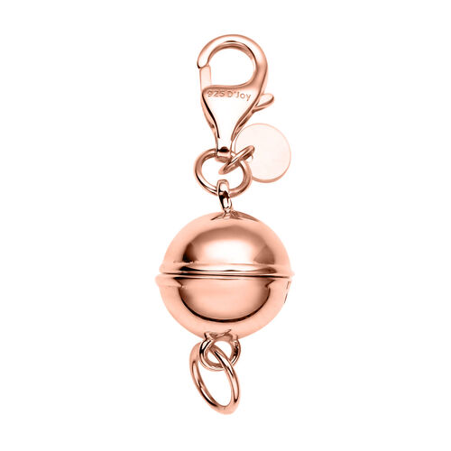 TOUCH und LOCK rosévergoldeter Silber-Magnet-Karabinerverschluss image number 0
