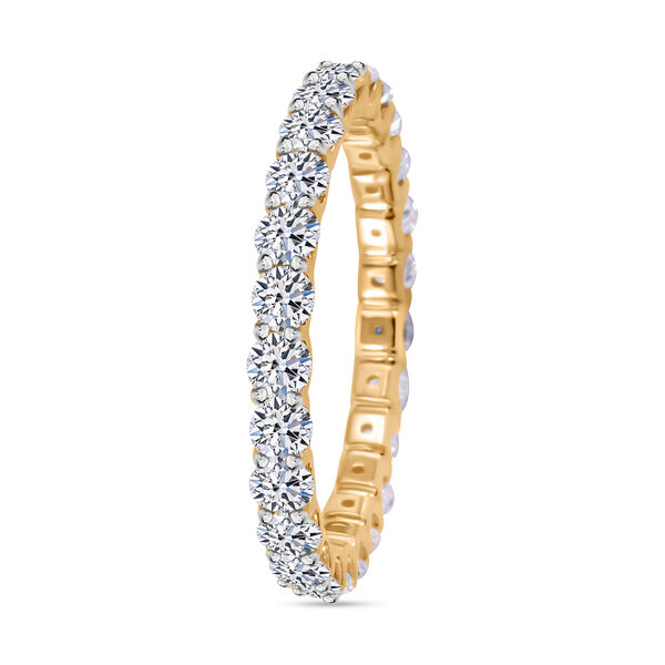 LUXURIANT DIAMOND- Labor Diamant 19cm Armband (VS) und Ring (SI) in 585 Gelbgold image number 12