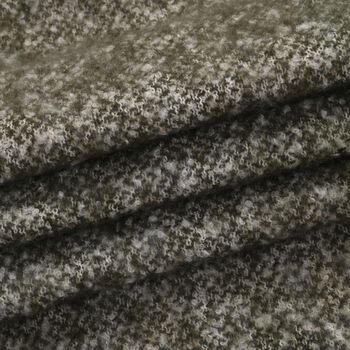 Kuscheliger Allrounder-Schal mit Fransen, Olivgr&uuml;n