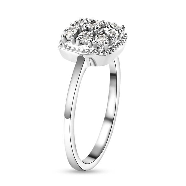 Wei&szlig;er Diamant-Ring image number 5