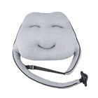 Multifunktionales Rückenkissen mit Handyhalterung, 33x50 cm, Hellgrau