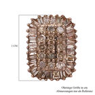 Natürliche Champagner Diamant-Ohrstecker - 0,50 ct. image number 4