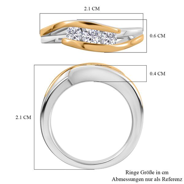 Moissanit Ring - 0,36 ct. image number 7