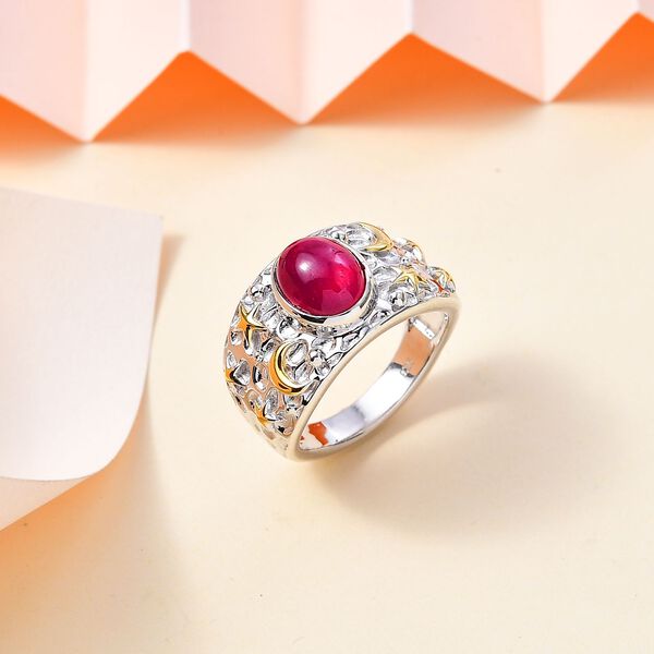 AA afrikanischer Rubin Ring - 3,26 ct. image number 2