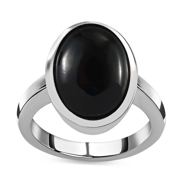 Schwarzer Onyx Ring  (Gr&ouml;&szlig;e 16.00) ca. 5,08 ct image number 4