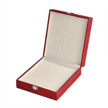 Ringbox mit Schloss, creme