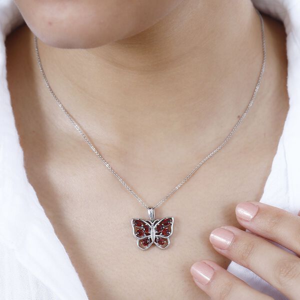 Mosambik Granat Anh&auml;nger - 1,64 ct. image number 3