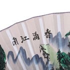Großer Fächer aus Holz in japanischem Stil, Größe 160x90 cm, Weiß image number 3