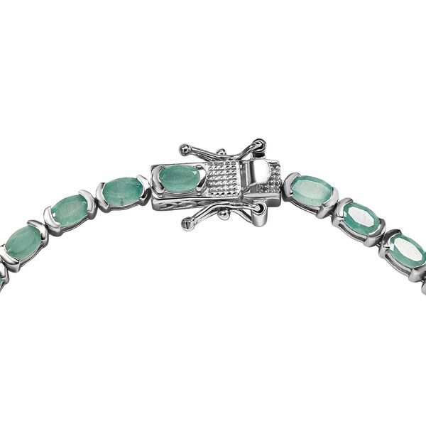 Grandidierit Armband, ca. 19 cm, 925 Silber platiniert ca. 8.27 ct image number 4