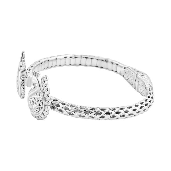 925 Silber Armreif ca. 19 cm ca. 35,24g image number 5