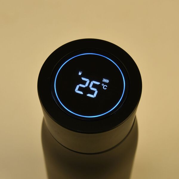 LIVMORE UVC-Flasche mit LED Anzeige, 500ml , 7x24,5cm, Schwarz image number 5