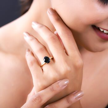 AA Chrom Turmalin und Diamant-Ring - 3,07 ct.