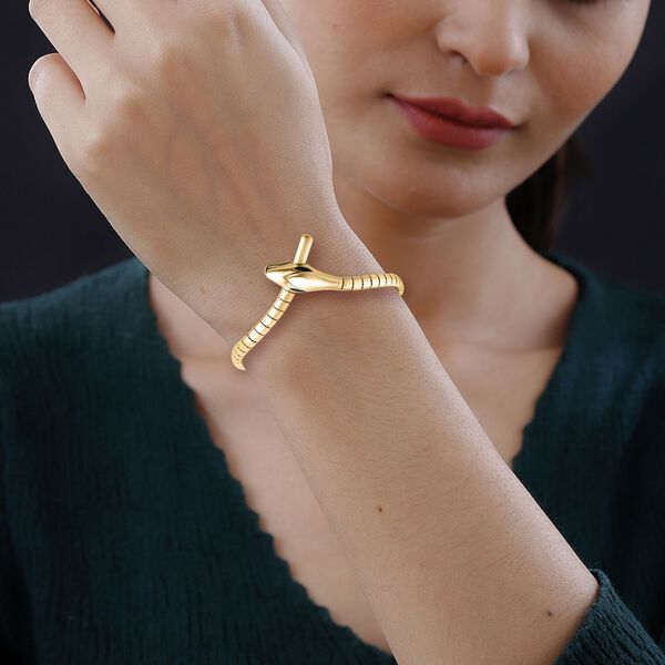 Royal Bali Kollektion - Schlangen Armband in 375 Gold image number 2