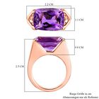 AAA Rose De France Amethyst Ring - 6,55 ct. image number 6