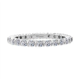 LUXURIANT DIAMOND - Lab Grown Diamant SI-GH Ring 925 Silber rhodiniert (Gr&ouml;&szlig;e 17.00) ca. 1.00 ct