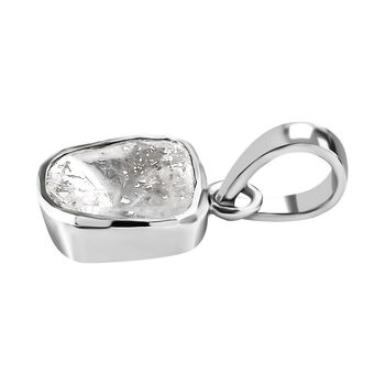 Handgearbeiteter, nat&uuml;rlicher Polki Diamant-Anh&auml;nger - 0,50 ct.