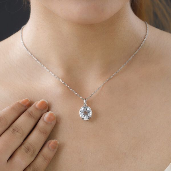 Golconda Diamanttopas-Anh&auml;nger - 6,03 Ct. image number 2