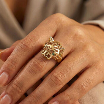 Gr&uuml;ner Zirkonia Ring Nickelfreies Messing (Gr&ouml;&szlig;e 18.75)