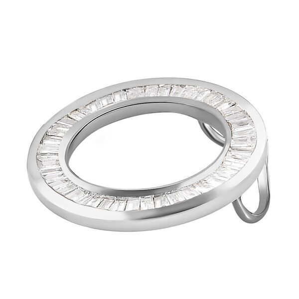 SI GH Diamant Anhänger in 950 Platin - 0,25 ct. image number 7