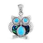 Sleeping Beauty Türkis Anhänger 925 Silber ca. 2,32 ct.