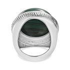Malachit Ring, Edelstahl, (Größe 18.00) ca. 34.88 ct image number 5