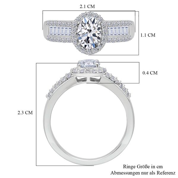 LUXURIANT VS-EF Labor Diamant Ring - 1,53 ct. image number 6