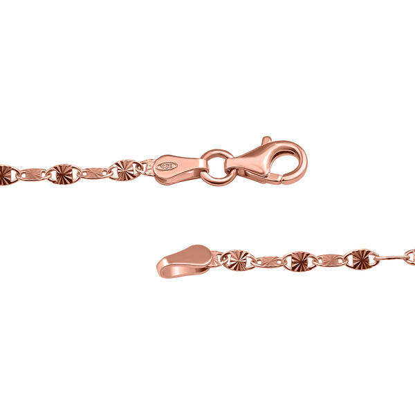 Valentino 925 Silber ros&eacute;vergoldet Kette, ca. 45 cm image number 3