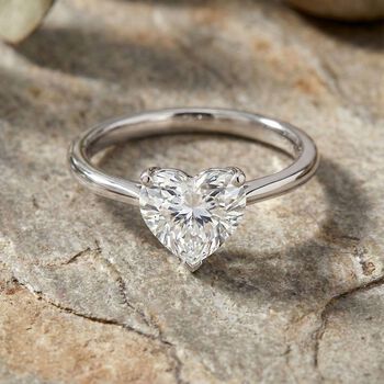 LUXURIANT IGI zertifizierter VS-EF Labor Diamant Ring in 950 Platin - 3 ct.