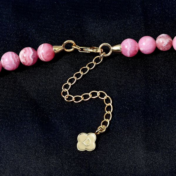 Rhodochrosit Halskette, 45 cm - 340 ct. image number 7