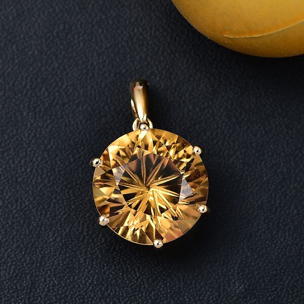 Citrin Anh&auml;nger - 9,42 ct. image number 1