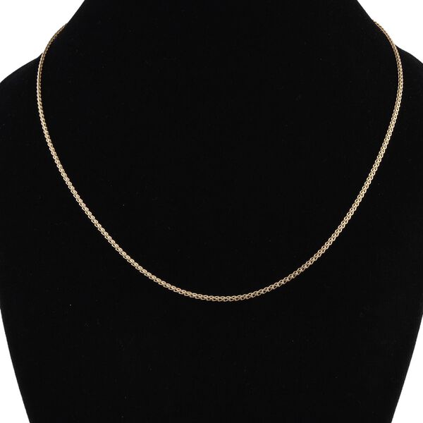 Spiga-Halskette in 585 Gold, 3,37g image number 1