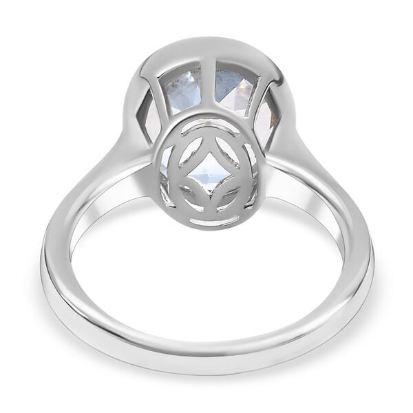 Golconda Diamant-Topas Ring, 925 Silber platiniert, ca. 6.00 ct image number 6