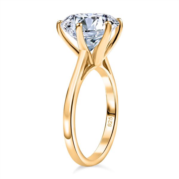 Moissanit Ring - 5,21 ct. image number 5