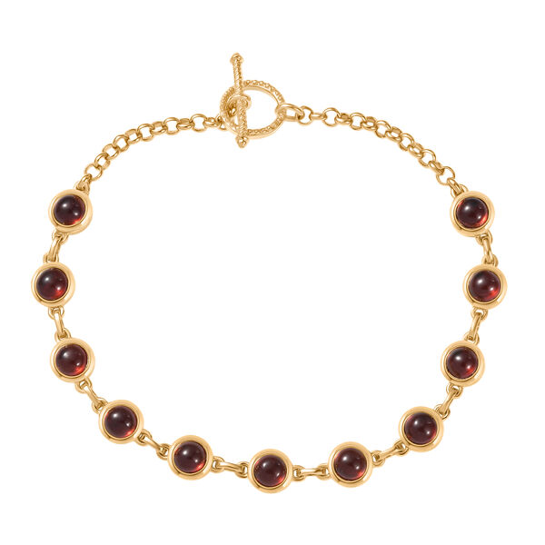 EverTrue Mosambik Granat 19cm Armband - 7,33 ct.