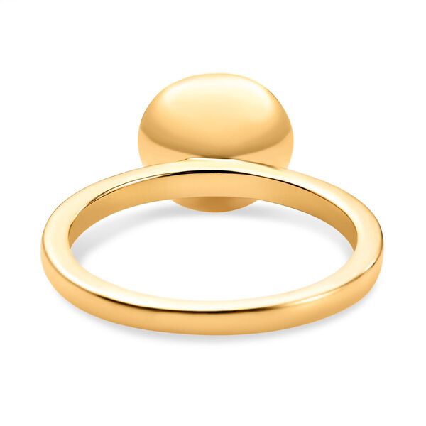 Natürlicher Peridot-Ring, 925 Silber vergoldet (Größe 16.00) ca. 1.97 ct image number 6