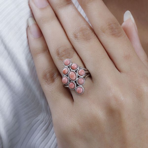 AA Oregon Sunrise Pfirsich Opal Ring - 2,14 ct. image number 3