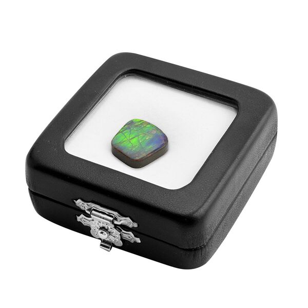 AAAA Ammolite Free Free Plain Cut, 10.51 Ct image number 2