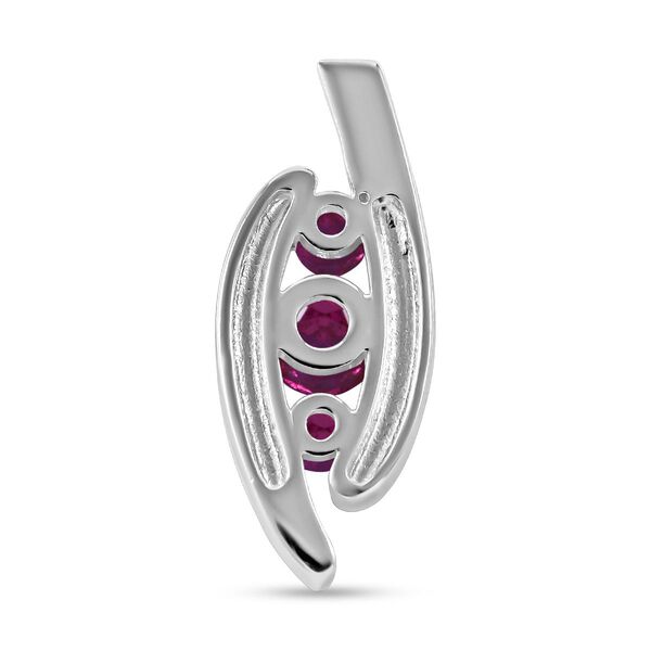 Roter Zirkonia-Anh&auml;nger - 1,35 ct. image number 3