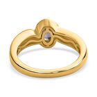 AA Natürlicher Tansanischer Lavendel-Spinell Ring, 925 Silber vergoldet, (Größe 20.00) ca. 0.62 ct image number 5