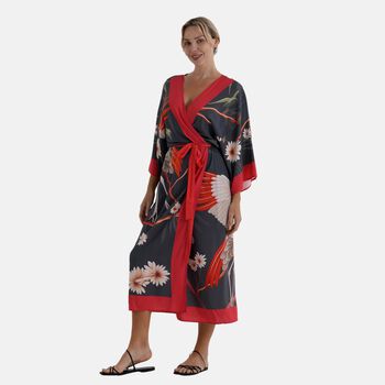   La Marey placement  print Brid  kimono
