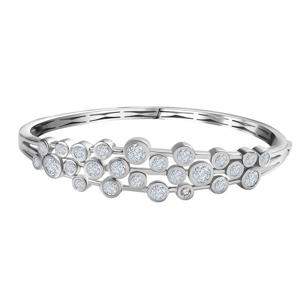 Moissanit Armreif, 19 cm - 5,04 ct. image number 0