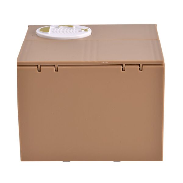 Münzstehlende Katzen-Spardose, Braun image number 2