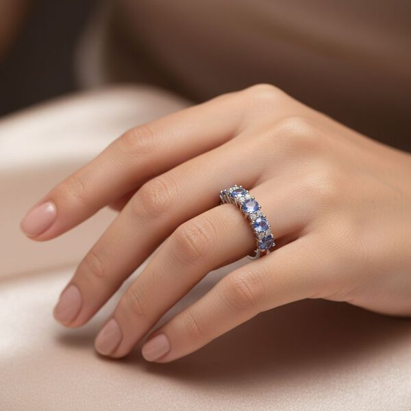 D'Joy Tansanit und Zirkon Ring - 1 ct. image number 2