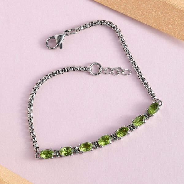 Subtiles Peridot-Armband image number 2