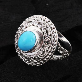 Royal Bali Collection- Sleeping Beauty T&uuml;rkis-Ring - 2,70 ct.