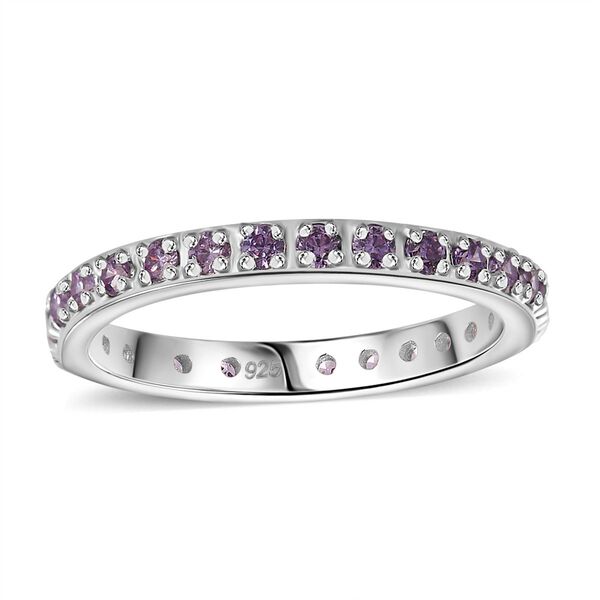 LUSTRO STELLA - Amethyst Zirkonia Ring 925 Silber image number 4