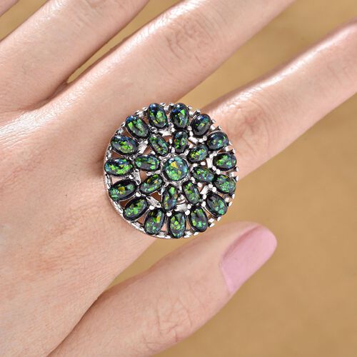Simuliertes schwarzes Resin Ring Flexibel cm ca. image number 1