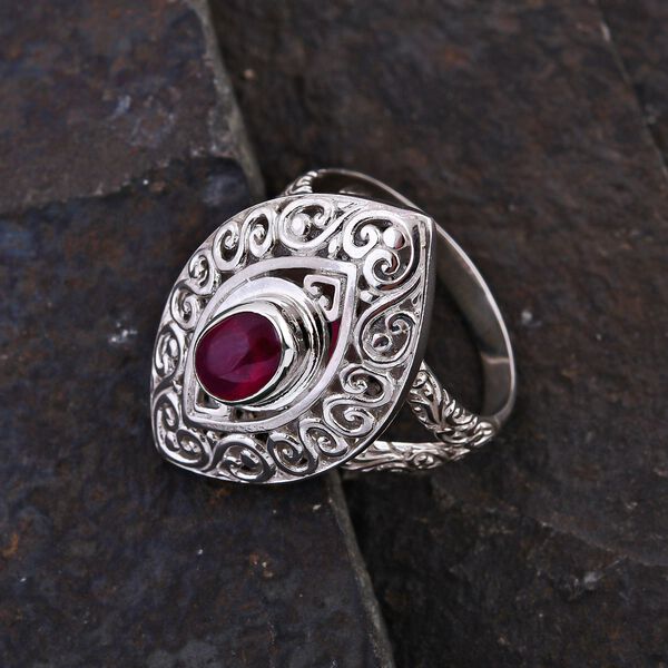 Royal Bali Kollektion- afrikanischer Rubin-Ring - 1,98 ct. image number 1