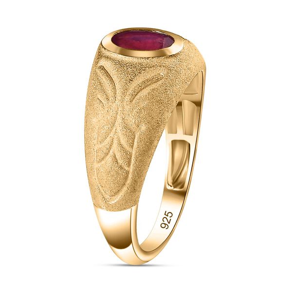 Afrikanischer Rubin-Ring- 0,66 ct. image number 5